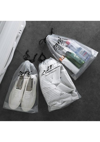 5 Adet Tarzı Şeffaf Kozmetik Çanta Seyahat Ayakkabı Giysi Fermuarlı Kılıf Tuvalet Yıkama Güzellik Kiti Organizatör Seyahat Depolama Poşeti (Yurt Dışından) fiyatları