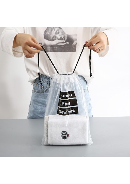 5 Adet Tarzı Şeffaf Kozmetik Çanta Seyahat Ayakkabı Giysi Fermuarlı Kılıf Tuvalet Yıkama Güzellik Kiti Organizatör Seyahat Depolama Poşeti (Yurt Dışından) modelleri