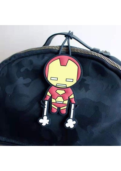 No.8 Stili Valiz Seyahat Aksesuarları Karikatür Desenli Yaratıcı Silikon Bagaj Etiketi Bavul Kimlik Adres Tutucu Biniş Kartları Setleri (Yurt Dışından)