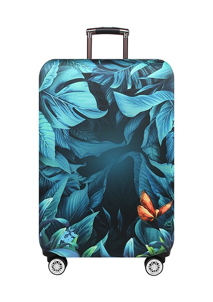 No.16 Tarzı S Beden Yıldızlı Gece Desenli Valiz Koruyucu Kılıf Seyahat Bavulu Kılıfı Elastik Toz Kılıfı 32 Inç Seyahat Aksesuarları (Yurt Dışından)