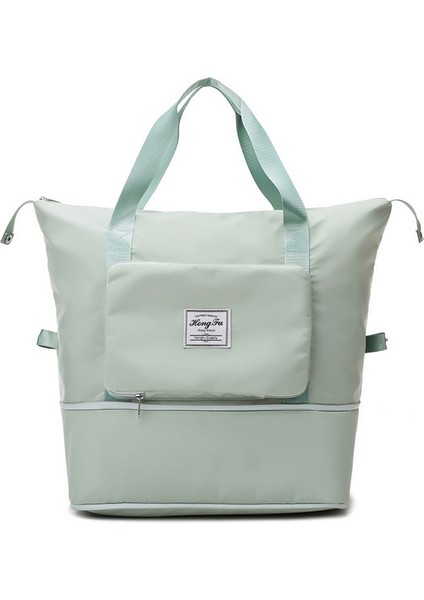 Boyut B-Mor Tarzı 2021 Naylon Katlanabilir Seyahat Çantaları Unisex Büyük Kapasiteli Bagaj Kadın Suya Dayanıklı El Çantaları Erkek Seyahat Çantaları Kıyafet Düzenleyici (Yurt Dışından) indirimleri