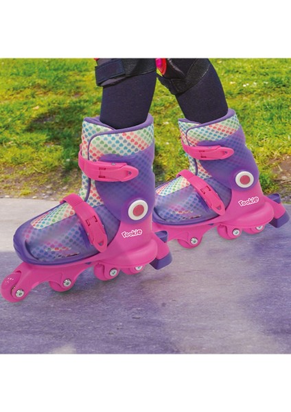 Paten Ayarlanabilir Dönüşen Tekerlekli 2 In 1 Twisty Paten - 29-32