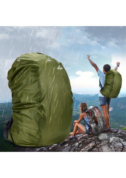 LACIVERT-45L Stili Seyahat Aksesuarları Su Geçirmez Sırt Çantası Kapağı Çanta Kamp Yürüyüş Açık Katlanır Kapağı Sırt Çantaları Için Kadınlar Toz Organizatörü (Yurt Dışından) fiyatları