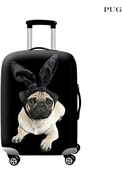 Boksör Stili Xl Beden 2021 Su Geçirmez Kalın Seyahat Valizi Koruyucu Kılıf Bavul Kılıfı Aksesuarları 18 Inç Bavul Için Uygundur (Yurt Dışından)