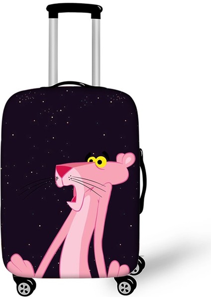 No.11 Stili Xl Beden Sevimli Dolgulu Bagaj Koruyucu Kılıf Pembe Oyuncu Leopar Baskılı Seyahat Aksesuarı Uygun Inç Valiz Kılıfı (Yurt Dışından) indirimleri