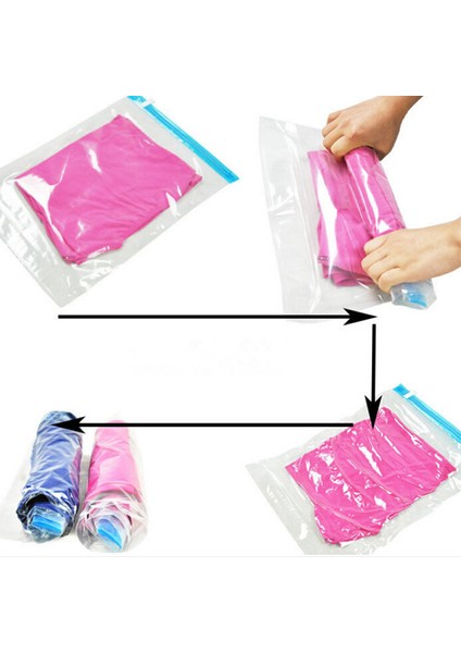 50 x 35CM Tarzı El Rulo Tipi Vakumlu Sıkıştırma Çantaları Seyahat Aksesuarları Uzay Tasarrufu Çantaları Giysi Mühür Sıkıştırılmış Düzenleyici (Yurt Dışından) modelleri