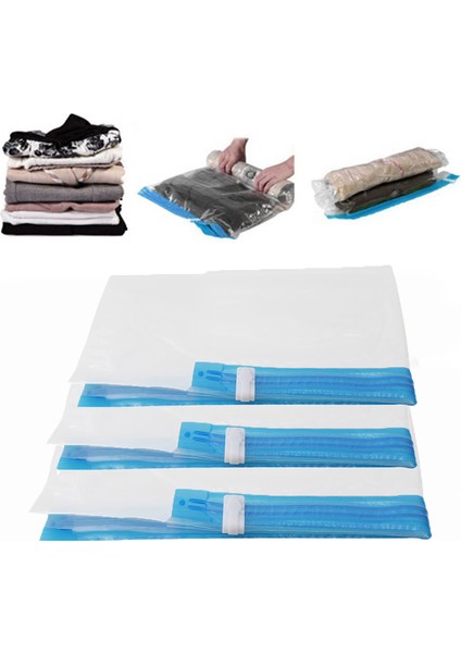 50 x 35CM Tarzı El Rulo Tipi Vakumlu Sıkıştırma Çantaları Seyahat Aksesuarları Uzay Tasarrufu Çantaları Giysi Mühür Sıkıştırılmış Düzenleyici (Yurt Dışından) fırsatları