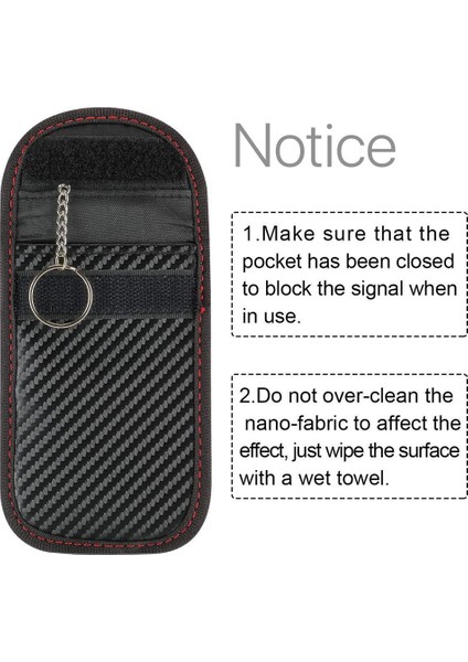 Siyah Stil 2019 Yeni Sıcak 1 Adet Hırsızlık Önleyici Araba Anahtar Fobu Rfıd Sinyal Engelleyici Faraday Sinyal Engelleme Çanta Anahtar Cüzdanı (Yurt Dışından) fiyatları