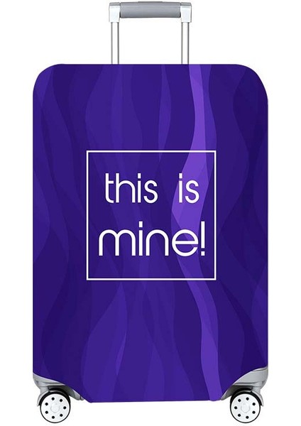 No.12 Tarzı Xl Beden Valiz Koruyucu Kılıf Kalın Elastik Bagaj Kapağı Esnek Valiz Kılıfı Valiz Koruyucu Kapağı Seyahat (Yurt Dışından)