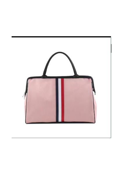 Büyük-5 Tarzı Kadınlar Için Gece ve Hafta Sonu Fitness Çantası Bayanlar Şeritli Yoga Büyük Seyahat Çantası Hafif Erkekler Katlanabilir Açık Hava Çantaları Kore Seyahat (Yurt Dışından)