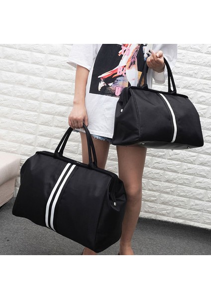 Büyük-5 Tarzı Kadınlar Için Gece ve Hafta Sonu Fitness Çantası Bayanlar Şeritli Yoga Büyük Seyahat Çantası Hafif Erkekler Katlanabilir Açık Hava Çantaları Kore Seyahat (Yurt Dışından) fiyatları