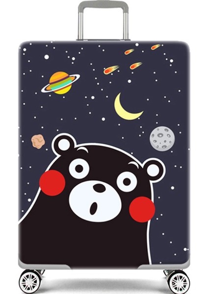 Gül Tarzı Xl Beden Seyahat Valizi Koruyucu Kılıf Elastik Bagaj Toz Kapağı 18''-32'' Valizlere Uygundur (Yurt Dışından) fırsatları