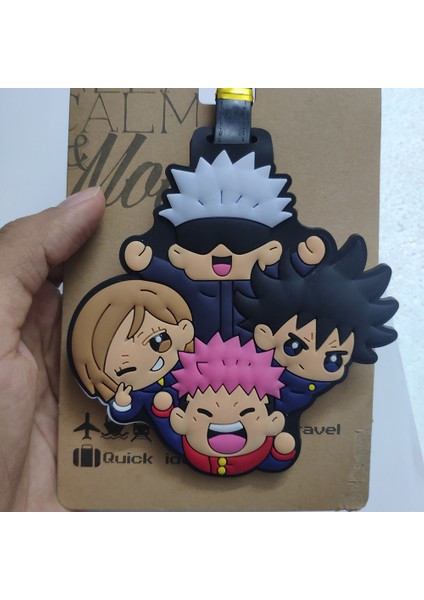 Stil 11 Stil Anime Jujutsu Kaisen Bagaj Etiketleri Çanta Seyahat Aksesuarları Seti (Yurt Dışından) modelleri