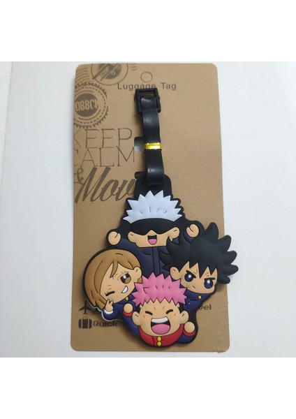 Stil 11 Stil Anime Jujutsu Kaisen Bagaj Etiketleri Çanta Seyahat Aksesuarları Seti (Yurt Dışından) indirimleri