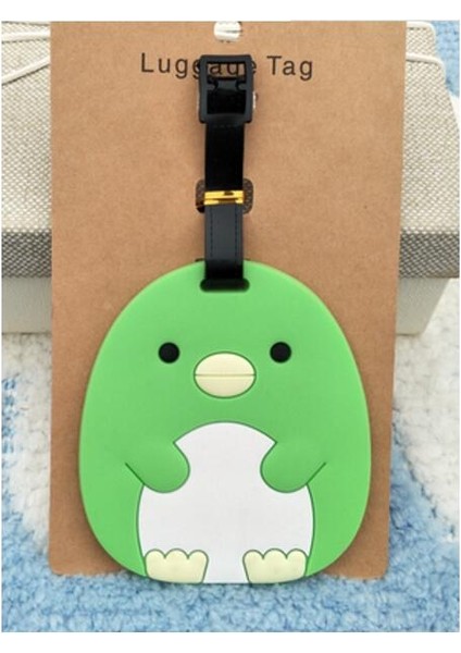 Ordu Yeşili Tarzı Ivyye Sumikko Gurashi Rol Anime Seyahat Aksesuarları Bagaj Etiketi Valiz Kimlik Adres Taşınabilir Etiket Bagaj Etiketleri Hediye Yeni (Yurt Dışından)