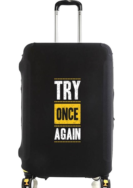 8 IFADE055 Stili M Beden Bavul Kılıfı Valiz Koruyucu Kapak Cümlenin Serisi Desen Seyahat Aksesuarları Elastik Bagaj Toz Kapağı Uygula Valiz - Türkçe (Yurt Dışından)