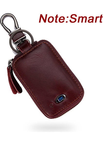 Akıllı Kırmızı Stil Akıllı Bluetooth Uyumlu Takipçi Hakiki Deri Cüzdan Anahtar Organizatörü Erkek Araba Tutucular Akıllı Ev Temizlikçi Anahtarlık Erkek (Yurt Dışından)