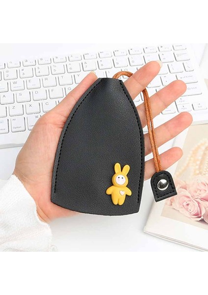 No.7 Tarzı Sevimli Tavşan Kadın Kızlar Çek Tipi Anahtar Çantası Pu Deri Anahtar Cüzdanı Ev Sahipleri Araba Anahtar Tutucu Kılıfı Yeni Deri Anahtarlık Poshçu (Yurt Dışından) indirimleri