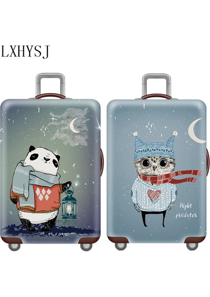 H Bagaj Kapağı Stili M Beden Seyahat Çantası Için Kalınlaştırılmış Bagaj Koruyucu Kılıf Valiz Kılıfları Elastik Bagaj Toz Kapağı Seyahat Aksesuarları (Yurt Dışından) indirimleri