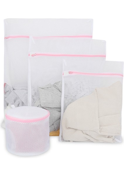 Petek-4 Pc Bir Set Tarzı Bubm Çamaşır Yıkama Çantası Takımı Iç Çamaşırı Sütyen Koruma Kıyafet Düzenleyici Için Çamaşır Çantası (Yurt Dışından)