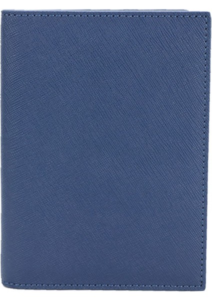 Donanma Pasaportu Kapak Stili Moda Monogramlı Ilk Harf Mektuplar Cinsiyetsiz Saffiano Deri Pasaport Kılıfı Bagaj Etiketi Pasaport Kapak Seti Seyahat Aksesuarları (Yurt Dışından)