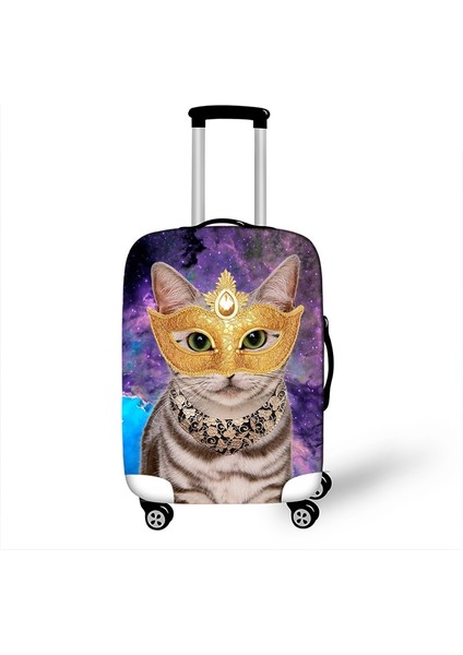 XTMJM05 Stili Xl Beden Ev Kedisi Bavul Koruyucu Örtüsü Su Geçirmez Valiz Kılıfı Kadınlar 3D Baskı Seyahat Aksesuarları Toz Yağmurluk Bavul Koruyucu Örtü -Amac: (Yurt Dışından) fırsatları