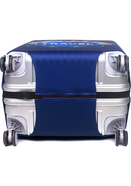 O Tarzı S Beden Dünya Seyahat Bavul Kılıfı Elastik Kasa Valiz Korumalı Kapak Tekerlekli Bagaj Çantası Kapak Erkek Kadın Kalın (Yurt Dışından) indirimleri