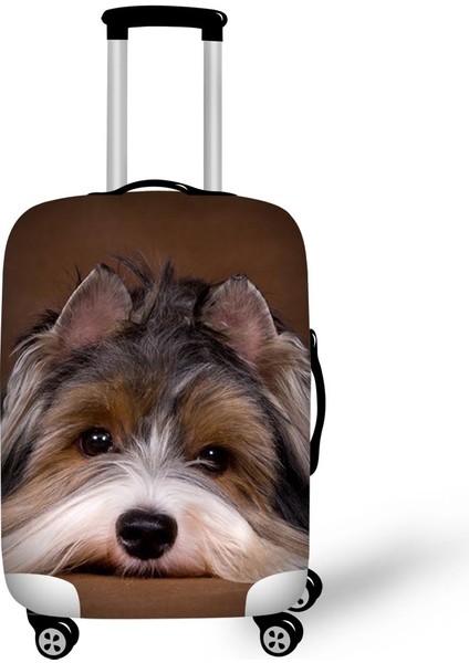 Z3514F26 Stili M Beden Twoheartsgirl Yıkanabilir Bavul Kılıfı Sevimli Dachshund Köpek Seyahat Bavul Koruyucu 18 Ila 32 Inç Bagajın Üzerine Uygun Fermuar Kapanışı (Yurt Dışından)