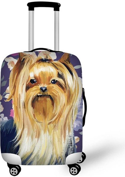 Z2523F26 Stili M Beden Twoheartsgirl Yıkanabilir Bavul Kılıfı Sevimli Dachshund Köpek Seyahat Bavul Koruyucu 18 Ila 32 Inç Bagajın Üzerine Uygun Fermuar Kapanışı (Yurt Dışından)