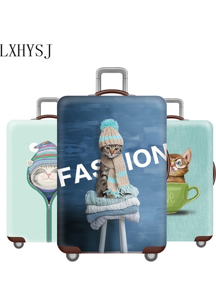 B Bagaj Kapağı Stili M Beden Elastik Valiz Korumalı Kapaklar Inç Seyahat Aksesuarları Için Valiz Kılıfı Toz Koruyucu Kapak Çantası Takımı (Yurt Dışından) modelleri