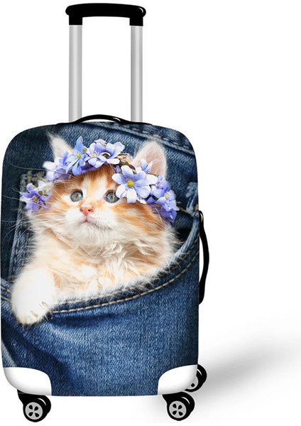 HW6671 Stili S Beden Cep Hayvan Köpek Seyahat Aksesuarları Valiz Koruyucu Kapaklar Inç Elastik Bagaj Toz Kapağı Vaka Esnek Koru (Yurt Dışından) modelleri