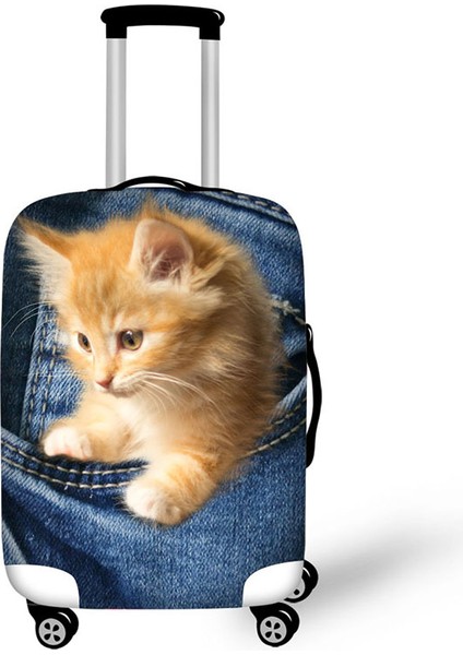 HW6671 Stili S Beden Cep Hayvan Köpek Seyahat Aksesuarları Valiz Koruyucu Kapaklar Inç Elastik Bagaj Toz Kapağı Vaka Esnek Koru (Yurt Dışından) fırsatları