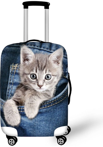 HW6671 Stili S Beden Cep Hayvan Köpek Seyahat Aksesuarları Valiz Koruyucu Kapaklar Inç Elastik Bagaj Toz Kapağı Vaka Esnek Koru (Yurt Dışından) indirimleri