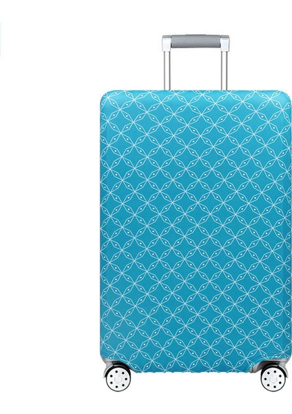 D Bagaj Kapağı Stili L Beden Esneklik Valiz Kılıfı Valiz Koruyucu Kapaklar Uygun Valiz Kılıfı Valiz Toz Kapağı Seyahat Aksesuarları (Yurt Dışından)