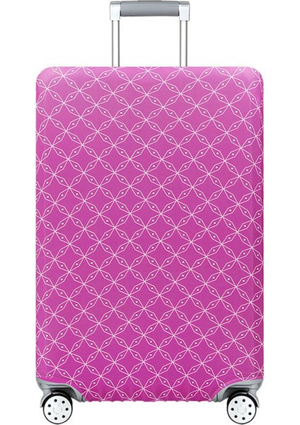 D Bagaj Kapağı Stili L Beden Esneklik Valiz Kılıfı Valiz Koruyucu Kapaklar Uygun Valiz Kılıfı Valiz Toz Kapağı Seyahat Aksesuarları (Yurt Dışından) fırsatları