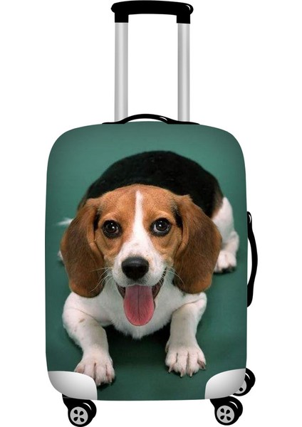 Z5286F26 Stili S Beden Twoheartsgirl Yıkanabilir Bavul Kılıfı Sevimli Dachshund Köpek Seyahat Bavul Koruyucu 18 Ila 32 Inç Bagajın Üzerine Uygun Fermuar Kapanışı (Yurt Dışından)