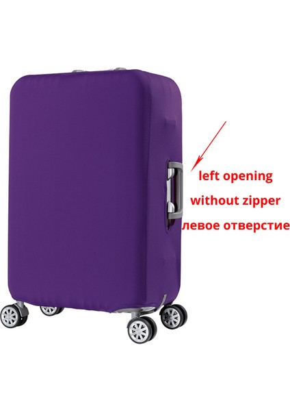 Stil 2 Mor Stil Xl Beden Yıldızlı Gökyüzü Kalın Seyahat Valizi Koruyucu Kapaklar Yüksek Elastik Kapak Için Inç Bavul Kalın Bagaj Kapağı XT912 (Yurt Dışından)