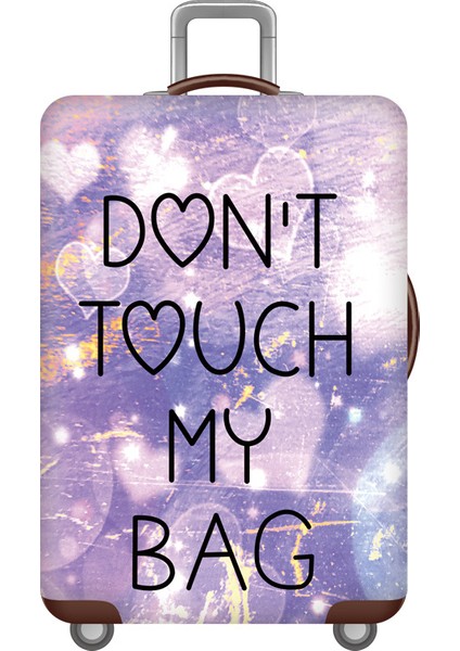 Desen 8 Stili L Beden Seyahat Aksesuarları Koruyucu Kapak Çizgi Film Su Geçirmez Valiz Toz Kapak Elastik Valiz Toz Kapak Kalın Valiz Kapak (Yurt Dışından)