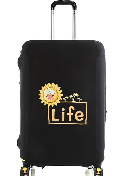 8FOOD012 Stili S Beden 2022 Yeni Seyahat Valiz Koruyucu Kılıf Bavul Kılıfı Yiyecek Desen Elastik Valiz Kılıfı Suitcase Için Uygundur (Yurt Dışından) indirimleri