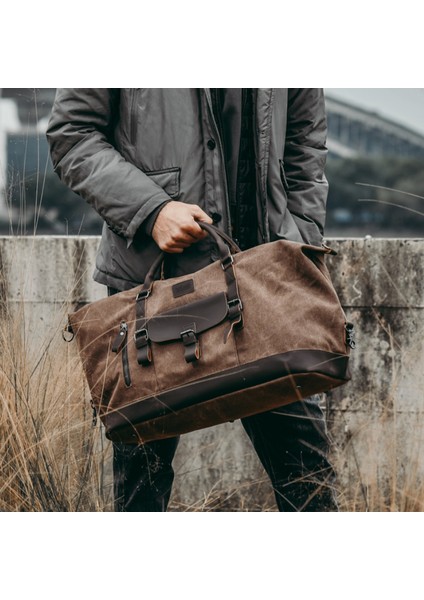 Mavi Stil Moda Vintage Rahat Erkek Seyahat Çantaları Açık Büyük Kapasiteli Kanvas El Çantası Spor Çantası Haftasonu Çantası Seyahat Erkek (Yurt Dışından) fiyatları