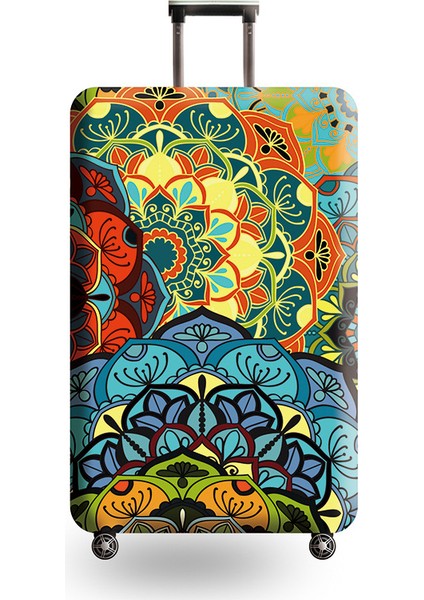 No.1 Tarzı Xl Beden Hayvan Resimli Kalın Valiz Koruyucu Kılıf Inç Seyahat Çantası Elastik Kapaklar Koruyucu Bavul Kılıfı (Yurt Dışından)