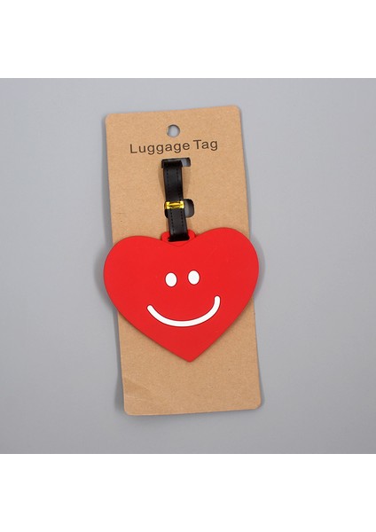 No.24 Tarzı Seyahat Aksesuarları Güzel Gökkuşağı Bagaj Etiketi Silikon Valiz Kimlik Adres Tutucu Bagaj Biniş Etiketi Taşınabilir Etiket (Yurt Dışından)