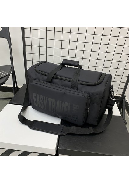 Siyah Stil Sırt Çantası Duffle Çok Fonksiyonlu Ayakkabı Saklama Çantası, Basketbol Çantası, Seyahat Çantası Çok Yönlü Curry Kullanım Ayakkabı Çantası Dıy Alanı (Yurt Dışından)