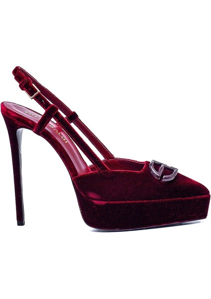 Hayfı Bordo Tekstil Kadın Platform