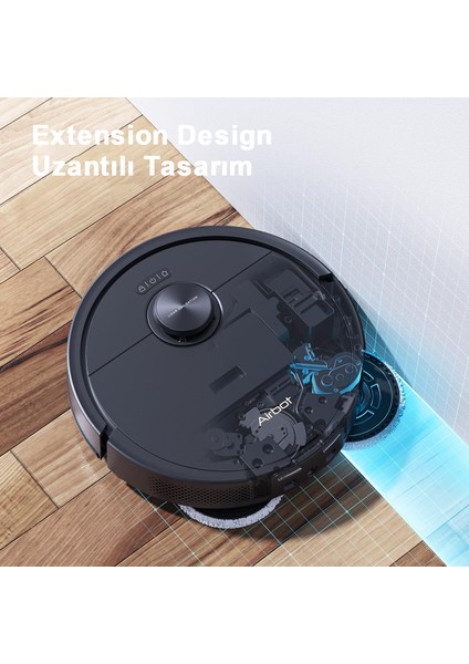 X40 Ultra Akıllı Robot Süpürge 17000Pa Emiş Gücü, Otomatik Toz Toplama, Mop Yıkama, Su Dolum ve AirGPT Yapay Zekâ Navigasyon Sistemi modelleri