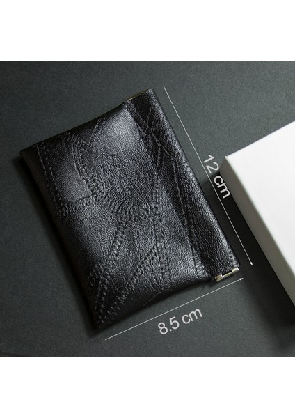 Yılan Deseni Kırmızı Stil Deri Anahtar Cüzdanı Anahtarlık Uzun Cep Bozuk Para Cüzdanı Erkek Küçük Para Değiştirme Çantası Kart Tutucu Kılıf Vintage Siyah Yeni Moda (Yurt Dışından) fırsatları