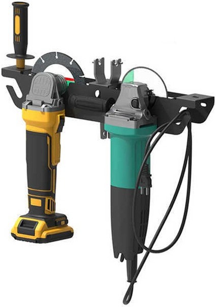 Açı Taşlama Makinesi Tutucu - 2 Bölmeli Açı Taşlama Makinesi Rafı/stand Depolama Rafı (Yurt Dışından) fiyatları