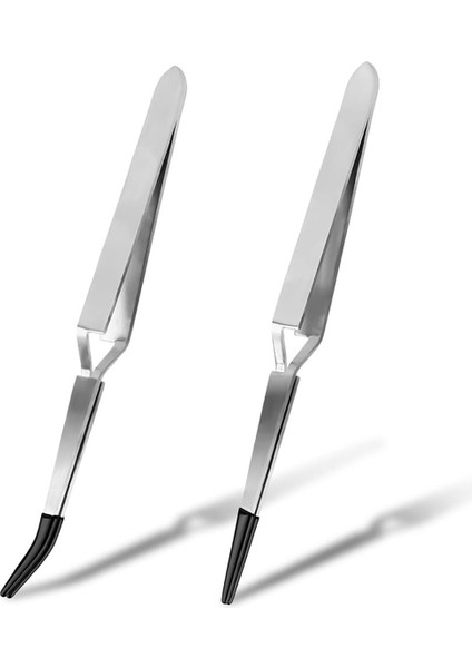 2 Adet El Sanatları Cımbızı, Ters Paslanmaz Çelik Çapraz Kilitli Cımbız (Yurt Dışından)