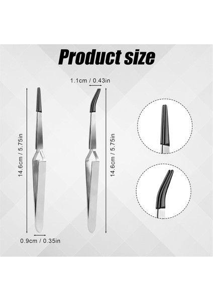 2 Adet El Sanatları Cımbızı, Ters Paslanmaz Çelik Çapraz Kilitli Cımbız (Yurt Dışından) fiyatları