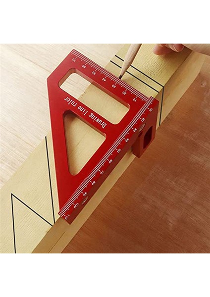 3D Çok Açı Ölçüm Cetveli 45/90 Derece Alüminyum Alaşım (Yurt Dışından) modelleri